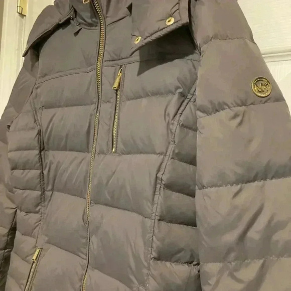 Michael Kors Down Feather Coat Grey Sz. XS - Picture 8 of 8